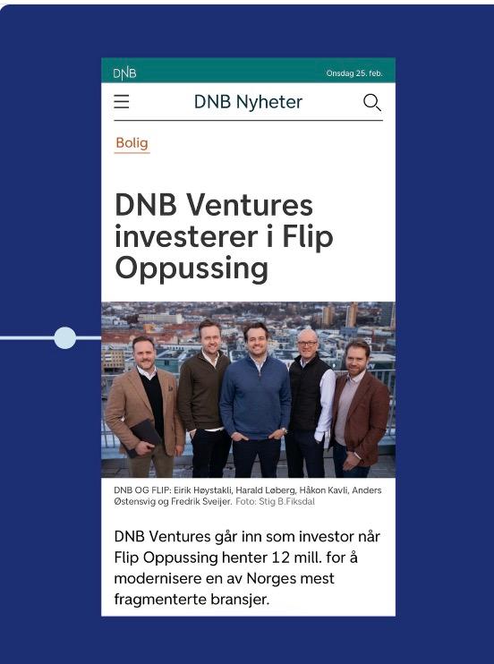 Flip oppussing på Instagram